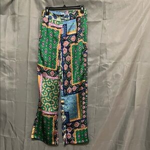 Rachel Zoe Multicolor Patterned Pants